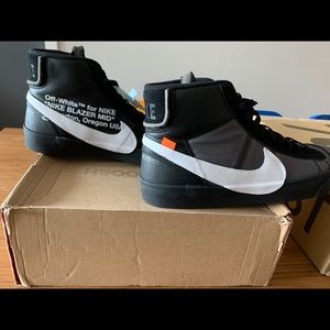 Off-White Nike Blazer Mids Grim Reaper size 10.5